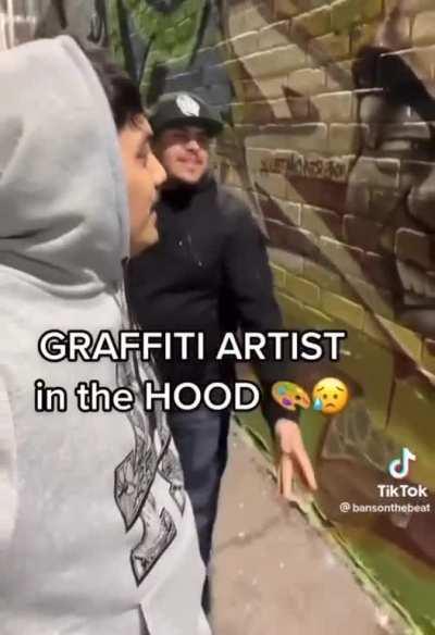 This is really how it was between ese's and taggers back in the day. This is why a lot of crews beef with hoods or became hoods.