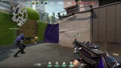 The enemy team were doing silly things every round, ended up getting an unexpected ace