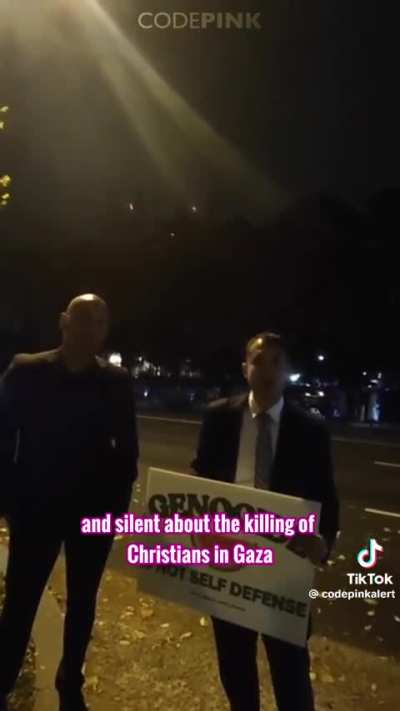 Protestor dressed as Netanyahu disrupted Cory Booker, one of the Democrat's most vocal supporters of Israel. Booker has taken almost $900,000 from AIPAC