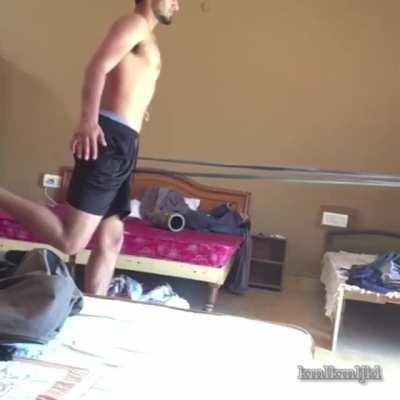 I can hear the scream continuing after the cut