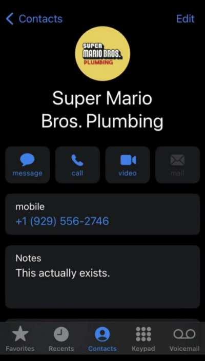Super Mario Bros. Plumbing