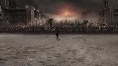 Aragorn charging solo