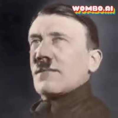 Hitler describing his experiences from World War I.