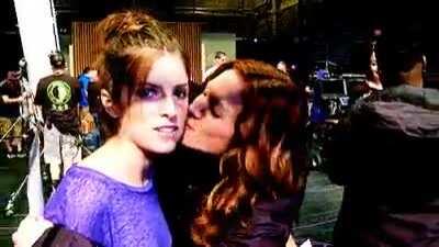 Anna Kendrick with Brittany Snow
