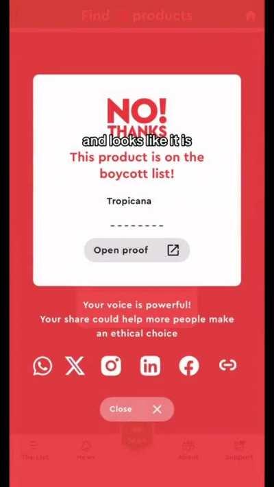 Finally a reliable way to buycott Israel