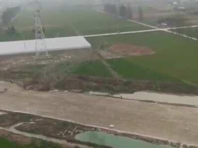 Just a few inch away