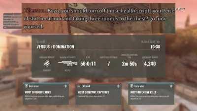 Playing like an absolute BOZO brings out the worst in people