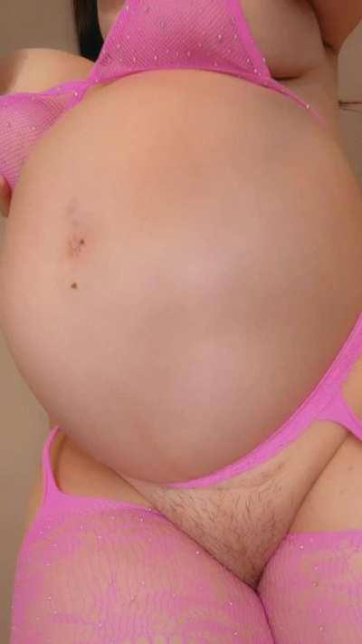 Would you fuck the horny pregnant milf next door? 