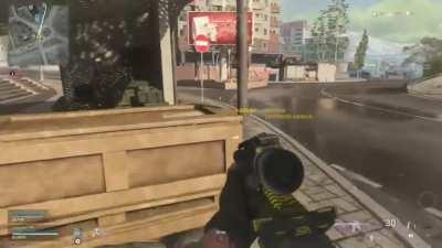 Gotta risk the no look to really sell the fake