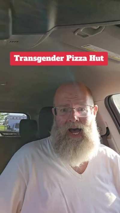 Pizza hut has: damn fallen