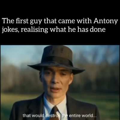 Joke? What Joke? Look at my idol now