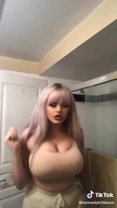 Nice melons weird face