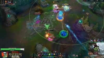 RAT IRL script like kiting and mechanics. (Insane outplay)