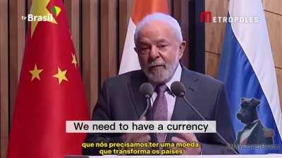 Brazil's president Lula calls to abandon the Dollar