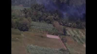 American Air Strike on the Viet Cong