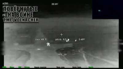 Fiber-Optics FPV drone operators strike Ukrainian infantry trying to infiltrate residential areas in the Kupiansk direction. Published 22.12.2025