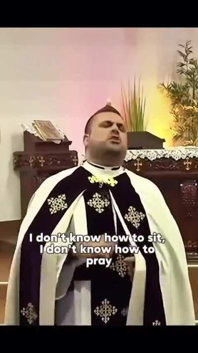Iraqi priests be like: