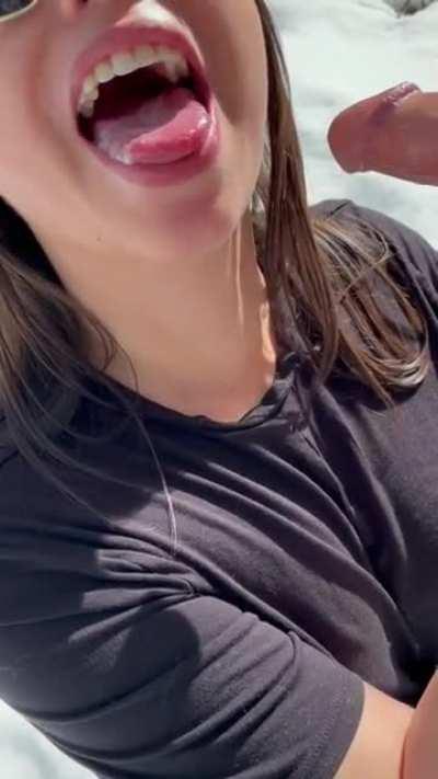 Would you let me swallow everyday 🥰