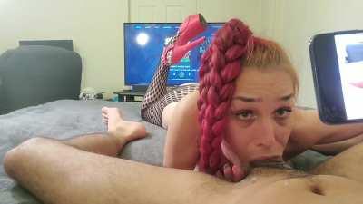 Red Head MILF Swallows