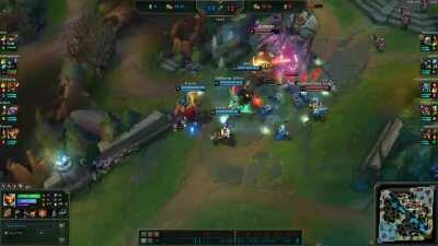 Saving my Three Teammates with Bard ultimate from fizz ultimate