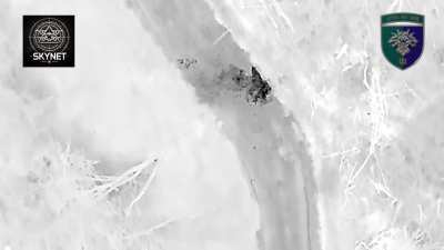 Ukraine's 38th Marine Brigade UAV pilots continue to target Russian infantry and equipment, using thermal imaging and munition drops to good effect. [Ten videos, merged] All daily updates, published February 10th - 19th, 2025