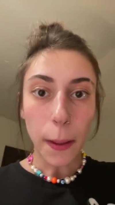 Now it's all about her cat and turtle 😶