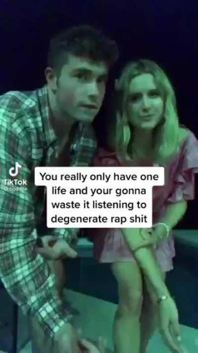 Country music better. Repetitive lyrics about living in countryside and incest better.