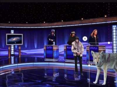 Roger hosts a game show