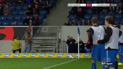 The most bizarre goal in football. Glitch in Matrix 