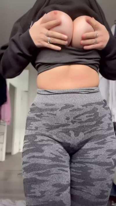 I’ve got some treats for you under my hoodie