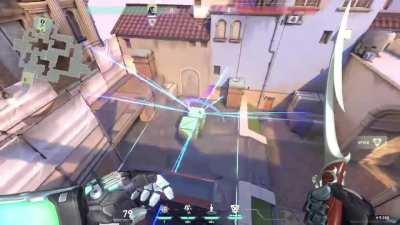 KAY/O's Zero/Point Ascent line ups for attackers A and B site