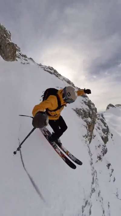 Lost footage of insane line dislocating my shoulder and almost landing on rocks