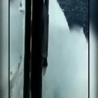 I'll stay on land.... thanks