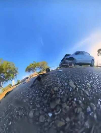 hit and run with motorcycle