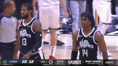 [Highlight] Mann gets up for the grown man putback jam