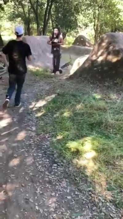 Yeah, all the air definitely left his lungs