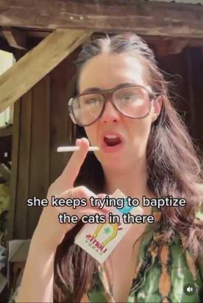 Her impression with the candy cigarettes kills me