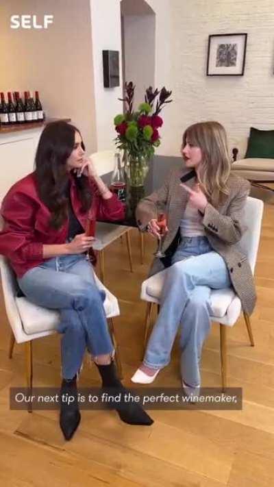 Nina and Julianne video for Self magazine