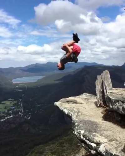 Sentí ñañaras cuando aterrizó