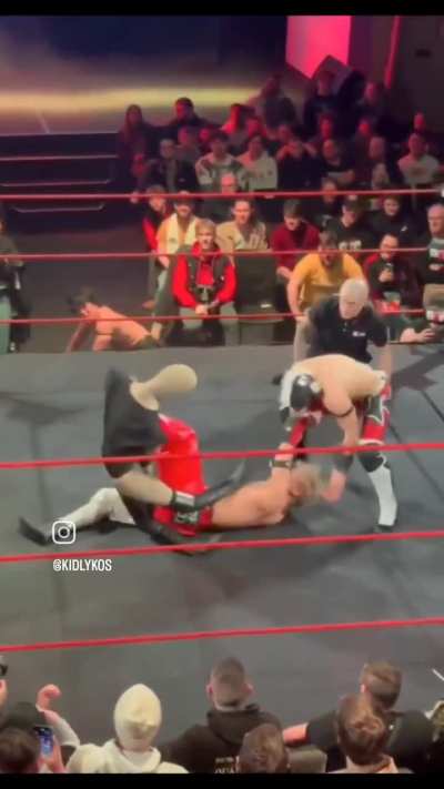 But they say wrestling is fake and scripted.