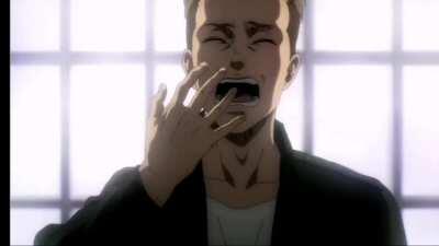 Porco is not used to seeing the drip