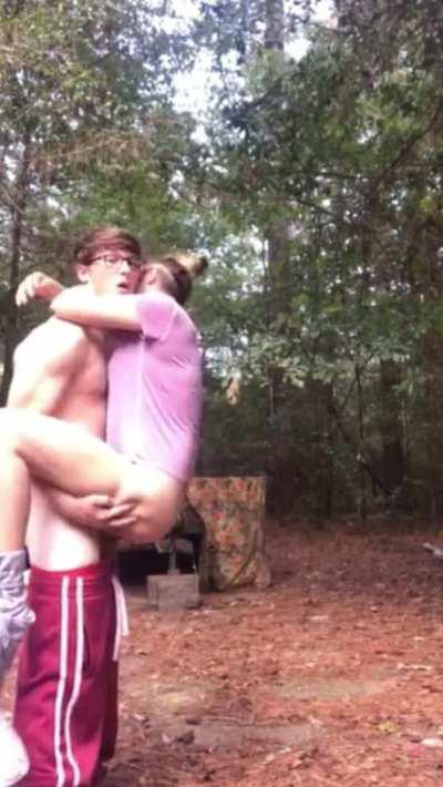 Tall babe likes it Big