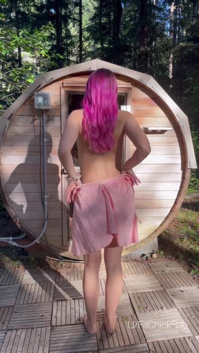 Would you eat my ass in the sauna