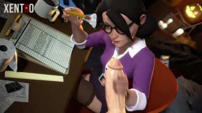 Miss Pauling keeping busy (Xentho)