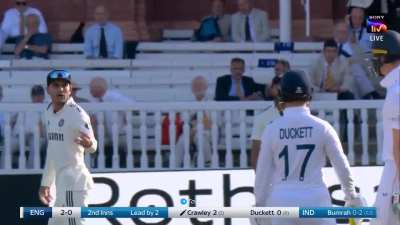 Gill to Crawley after he wastes time unnecessarily - 