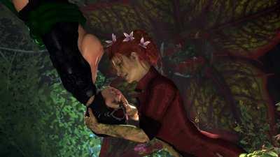 Poison Ivy and Catwoman (Blueberg) [DC]