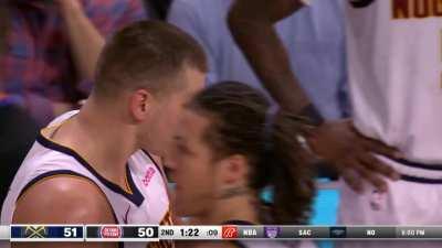 [Highlight] Jokic gets ejected vs Detroit full play + replay