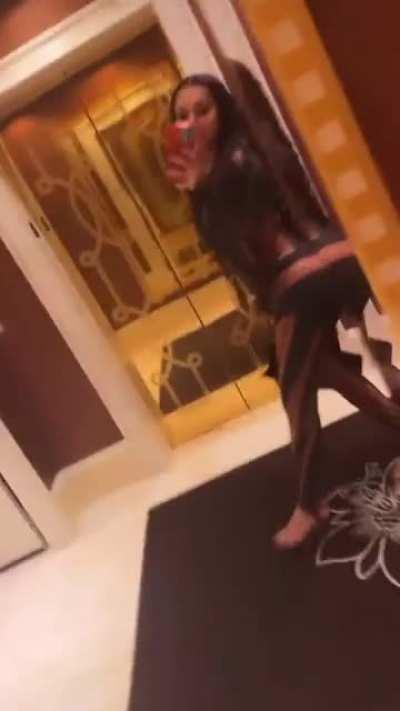 Jania ass smacked Fast version