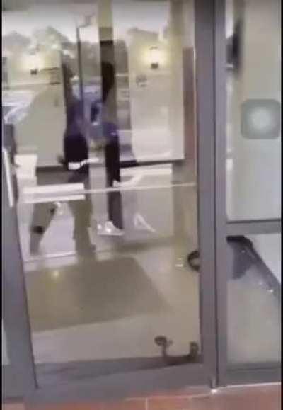 I reckon there's a hemorrhage the size of an apple in his skull now