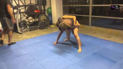 Fight 2 - 16 Person Mixed Tournament Single Elimination - Cristina vs Patricia